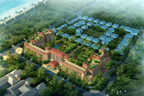 祝賀我司簽訂海馬金盤花園室外泳池、兒童池、水景等水處理項(xiàng)目工程